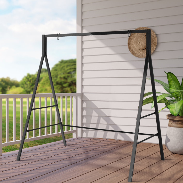 Porch swing set store with stand